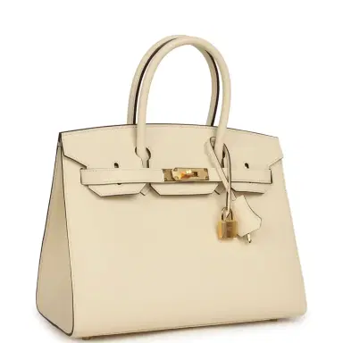 HERMÈS Hermes Birkin Sellier 30 Nata Epsom Gold Hardware | Thumbnail 2 HERMÈS Hermes Birkin Sellier 30 Nata Epsom Gold Hardware | Thumbnail 2