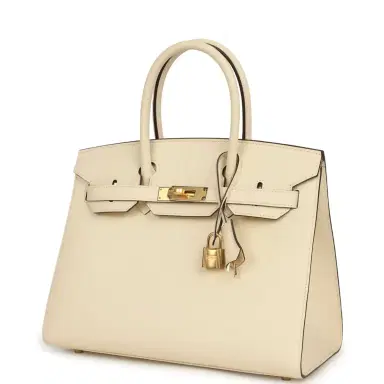 HERMÈS Hermes Birkin Sellier 30 Nata Epsom Gold Hardware | Thumbnail 5 HERMÈS Hermes Birkin Sellier 30 Nata Epsom Gold Hardware | Thumbnail 5