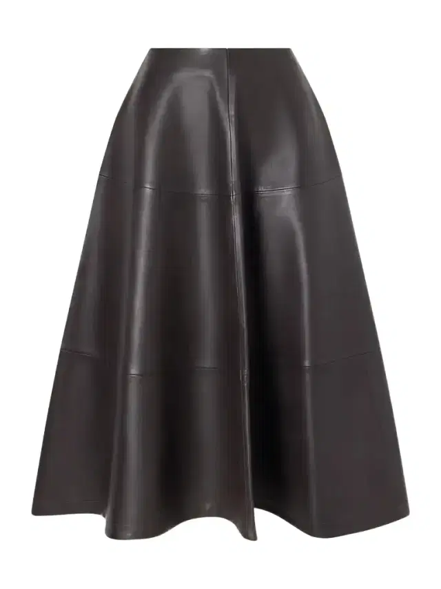 Varda Paneled Leather Midi Skirt Varda Paneled Leather Midi Skirt