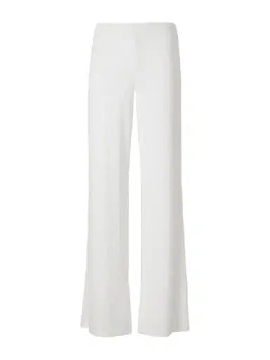 ÉTERNE Easy Lounge Ribbed-knit Jersey Wide-leg Pants | Thumbnail 1 ÉTERNE Easy Lounge Ribbed-knit Jersey Wide-leg Pants | Thumbnail 1