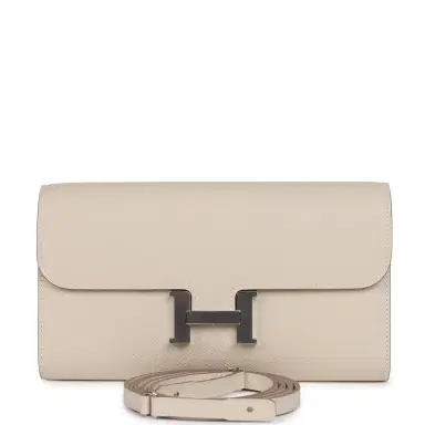 HERMÈS Hermes Constance Wallet To Go Craie Epsom Palladium Hardware | Thumbnail 1 HERMÈS Hermes Constance Wallet To Go Craie Epsom Palladium Hardware | Thumbnail 1