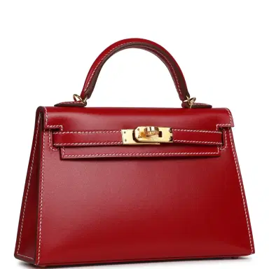 HERMÈS Hermes Kelly Sellier 20 Rouge Piment Box Gold Hardware | Thumbnail 2 HERMÈS Hermes Kelly Sellier 20 Rouge Piment Box Gold Hardware | Thumbnail 2