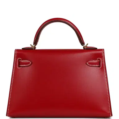 HERMÈS Hermes Kelly Sellier 20 Rouge Piment Box Gold Hardware | Thumbnail 4 HERMÈS Hermes Kelly Sellier 20 Rouge Piment Box Gold Hardware | Thumbnail 4
