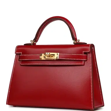 HERMÈS Hermes Kelly Sellier 20 Rouge Piment Box Gold Hardware | Thumbnail 5 HERMÈS Hermes Kelly Sellier 20 Rouge Piment Box Gold Hardware | Thumbnail 5