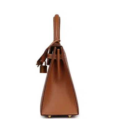HERMÈS Hermes Kelly Sellier 25 Gold Madame Gold Hardware | Thumbnail 3 HERMÈS Hermes Kelly Sellier 25 Gold Madame Gold Hardware | Thumbnail 3