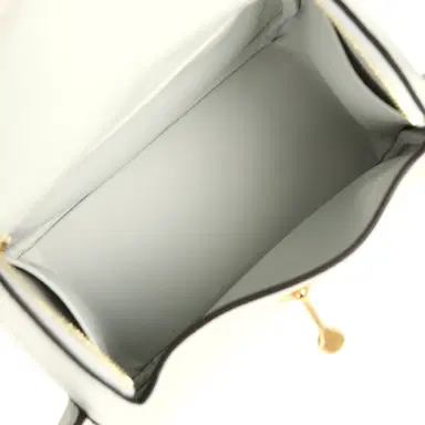 HERMÈS Hermes Mini Lindy II Gris Platine Clemence Gold Hardware | Thumbnail 8 HERMÈS Hermes Mini Lindy II Gris Platine Clemence Gold Hardware | Thumbnail 8