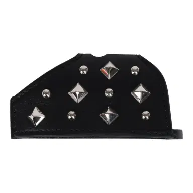 HERMÈS Hermes Rodeo Rock Bag Charm PM Black Milo Lambskin Palladium Hardware | Thumbnail 3 HERMÈS Hermes Rodeo Rock Bag Charm PM Black Milo Lambskin Palladium Hardware | Thumbnail 3