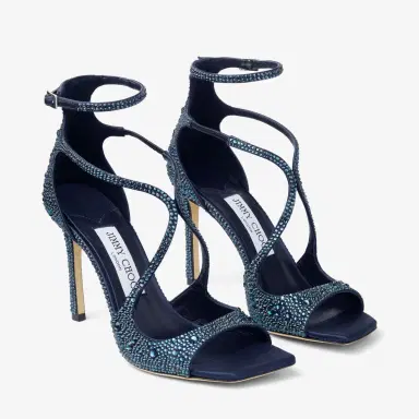 Jimmy Choo Azia 95 Heeled Sandals | Thumbnail 4 Jimmy Choo Azia 95 Heeled Sandals | Thumbnail 4