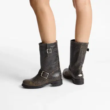 Jimmy Choo Biker Mid Ankle | Thumbnail 3 Jimmy Choo Biker Mid Ankle | Thumbnail 3