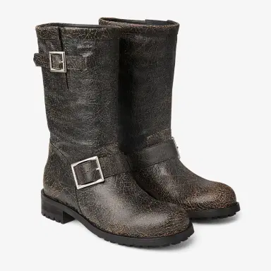 Jimmy Choo Biker Mid Ankle | Thumbnail 4 Jimmy Choo Biker Mid Ankle | Thumbnail 4