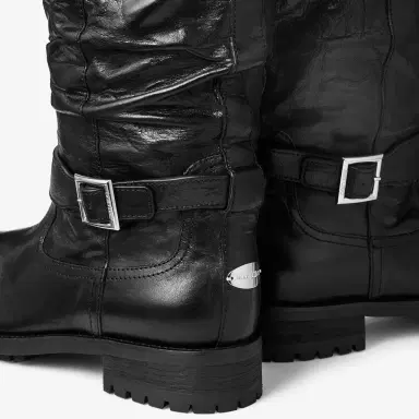 Jimmy Choo Biker Knee Boot | Thumbnail 4 Jimmy Choo Biker Knee Boot | Thumbnail 4