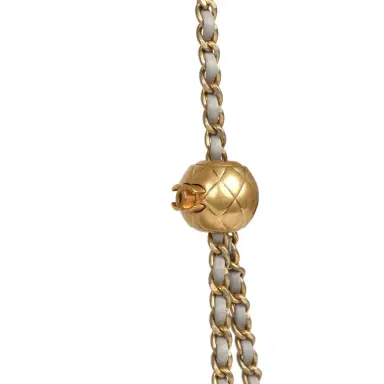 Chanel Pre-owned Chanel Mini Pearl Crush Rectangular Flap Bag Grey Lambskin Brushed Gold Hardware | Thumbnail 8 Chanel Pre-owned Chanel Mini Pearl Crush Rectangular Flap Bag Grey Lambskin Brushed Gold Hardware | Thumbnail 8