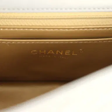 Chanel Pre-owned Chanel Mini Pearl Crush Rectangular Flap Bag Grey Lambskin Brushed Gold Hardware | Thumbnail 10 Chanel Pre-owned Chanel Mini Pearl Crush Rectangular Flap Bag Grey Lambskin Brushed Gold Hardware | Thumbnail 10