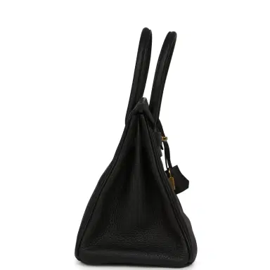 HERMÈS Pre-owned Hermes Birkin 30 Black Togo Gold Hardware | Thumbnail 3 HERMÈS Pre-owned Hermes Birkin 30 Black Togo Gold Hardware | Thumbnail 3