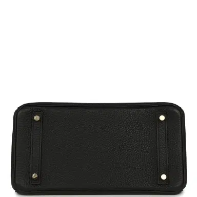 HERMÈS Pre-owned Hermes Birkin 30 Black Togo Gold Hardware | Thumbnail 6 HERMÈS Pre-owned Hermes Birkin 30 Black Togo Gold Hardware | Thumbnail 6