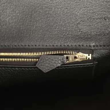HERMÈS Pre-owned Hermes Birkin 30 Black Togo Gold Hardware | Thumbnail 9 HERMÈS Pre-owned Hermes Birkin 30 Black Togo Gold Hardware | Thumbnail 9
