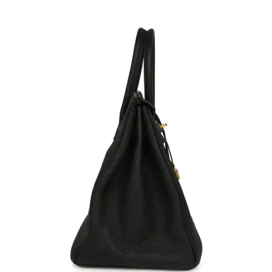 HERMÈS Pre-owned Hermes Birkin 35 Black Togo Gold Hardware | Thumbnail 3 HERMÈS Pre-owned Hermes Birkin 35 Black Togo Gold Hardware | Thumbnail 3