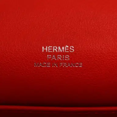 HERMÈS Pre-owned Hermes Kelly Pochette Capucine Swift Palladium Hardware | Thumbnail 8 HERMÈS Pre-owned Hermes Kelly Pochette Capucine Swift Palladium Hardware | Thumbnail 8