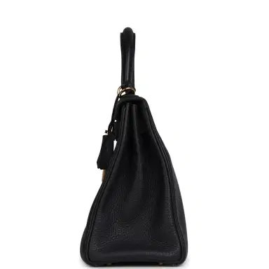 HERMÈS Pre-owned Hermes Kelly Retourne 28 Bleu Nuit Togo Gold Hardware | Thumbnail 3 HERMÈS Pre-owned Hermes Kelly Retourne 28 Bleu Nuit Togo Gold Hardware | Thumbnail 3