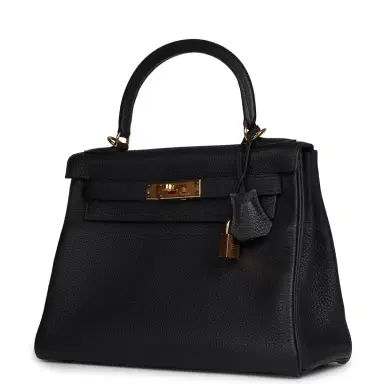 HERMÈS Pre-owned Hermes Kelly Retourne 28 Bleu Nuit Togo Gold Hardware | Thumbnail 5 HERMÈS Pre-owned Hermes Kelly Retourne 28 Bleu Nuit Togo Gold Hardware | Thumbnail 5