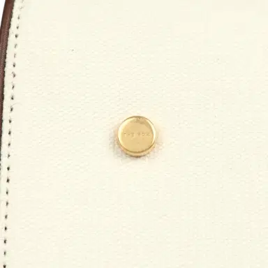 The Row The Row Margaux 15 Ceinture Bag Ivory Canvas, Kentucky Saddle Gold Hardware | Thumbnail 7 The Row The Row Margaux 15 Ceinture Bag Ivory Canvas, Kentucky Saddle Gold Hardware | Thumbnail 7