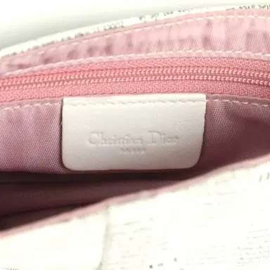 Dior Vintage Christian Dior Mini "Newspaper" Saddle Bag White, Black Leather Gold Hardware | Thumbnail 8 Dior Vintage Christian Dior Mini "Newspaper" Saddle Bag White, Black Leather Gold Hardware | Thumbnail 8