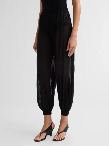 Simkhai Women's Flora Sheer Pants | Thumbnail 4 Simkhai Women's Flora Sheer Pants | Thumbnail 4