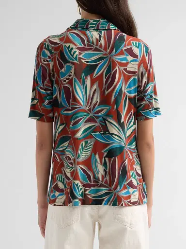 Johnny Was Women's The Janie Favorite Fitted Shirt - Casmalia | Thumbnail 3 Johnny Was Women's The Janie Favorite Fitted Shirt - Casmalia | Thumbnail 3