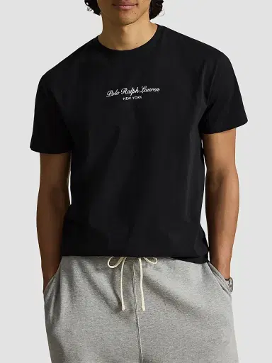 Polo Ralph Lauren Men's Classic-Fit Logo Jersey T-Shirt - Polo Black - Size XXL | Thumbnail 4 Polo Ralph Lauren Men's Classic-Fit Logo Jersey T-Shirt - Polo Black - Size XXL | Thumbnail 4