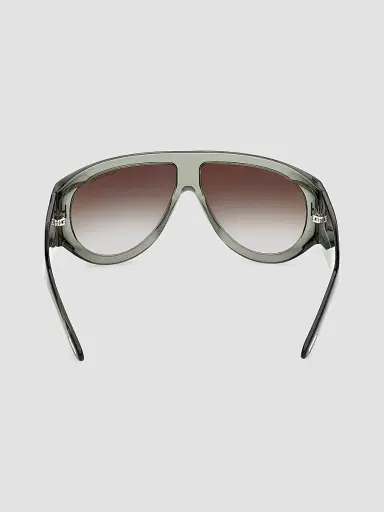 Tom Ford Women's Bronson 60MM Shield Sunglasses - Light Green Gradient Smoke | Thumbnail 3 Tom Ford Women's Bronson 60MM Shield Sunglasses - Light Green Gradient Smoke | Thumbnail 3