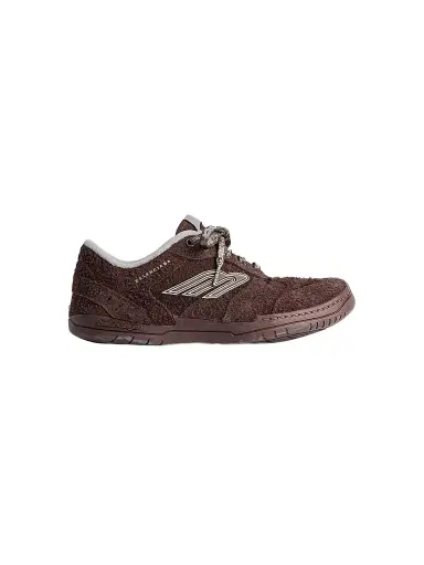 Balenciaga Men's Hamptons Suede Sneakers - Dark Brown Grey | Thumbnail 1 Balenciaga Men's Hamptons Suede Sneakers - Dark Brown Grey | Thumbnail 1