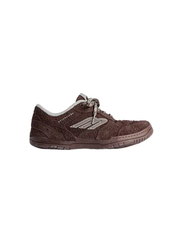 Men's Hamptons Suede Sneakers - Dark Brown Grey Men's Hamptons Suede Sneakers - Dark Brown Grey