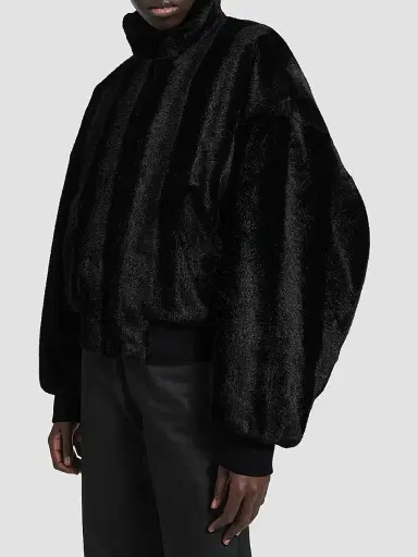 Balenciaga Women's Cropped Jacket - Black | Thumbnail 2 Balenciaga Women's Cropped Jacket - Black | Thumbnail 2