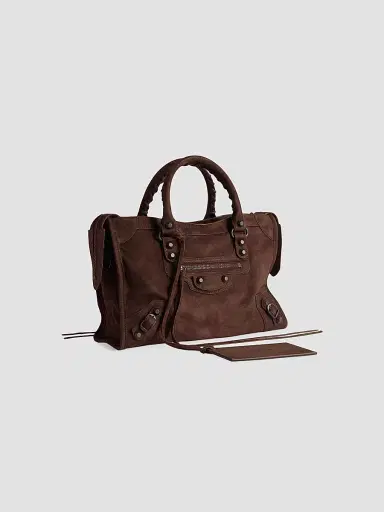 Balenciaga Women's Le City Top Handle Bag - Light Espresso | Thumbnail 2 Balenciaga Women's Le City Top Handle Bag - Light Espresso | Thumbnail 2