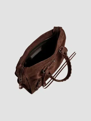 Balenciaga Women's Le City Top Handle Bag - Light Espresso | Thumbnail 4 Balenciaga Women's Le City Top Handle Bag - Light Espresso | Thumbnail 4