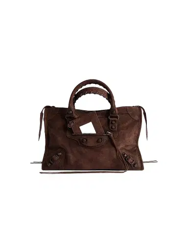 Balenciaga Women's Le City Top Handle Bag - Light Espresso | Thumbnail 1 Balenciaga Women's Le City Top Handle Bag - Light Espresso | Thumbnail 1