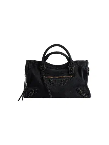 Balenciaga Women's Le City Top Handle Bag - Black | Thumbnail 1 Balenciaga Women's Le City Top Handle Bag - Black | Thumbnail 1