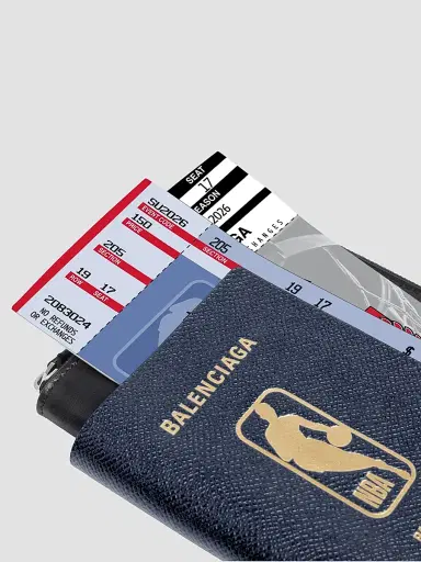Balenciaga / NBA Collaboration Passport Phone Holder - Blue | Thumbnail 5 Balenciaga / NBA Collaboration Passport Phone Holder - Blue | Thumbnail 5
