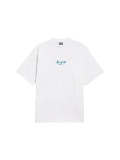 Balenciaga Men's Sketchy Medium Fit T-Shirt - White | Thumbnail 1 Balenciaga Men's Sketchy Medium Fit T-Shirt - White | Thumbnail 1