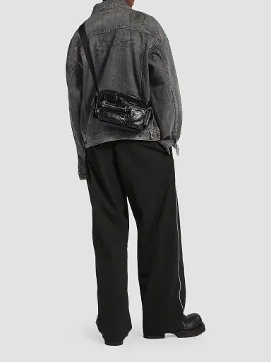 Balenciaga Men's Superbusy Camera Bag - Black | Thumbnail 2 Balenciaga Men's Superbusy Camera Bag - Black | Thumbnail 2