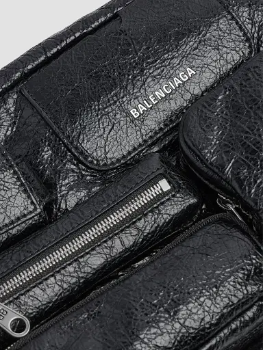 Balenciaga Men's Superbusy Camera Bag - Black | Thumbnail 8 Balenciaga Men's Superbusy Camera Bag - Black | Thumbnail 8