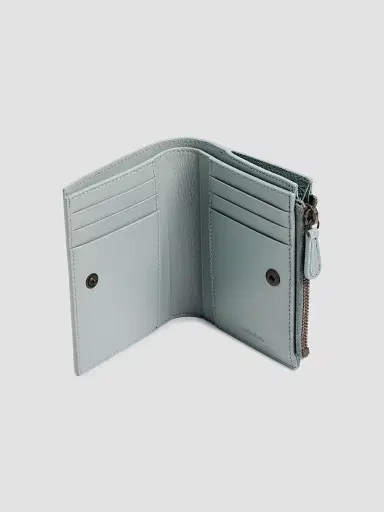 Balenciaga Women's Le City Bifold Wallet - Blue Grey | Thumbnail 3 Balenciaga Women's Le City Bifold Wallet - Blue Grey | Thumbnail 3
