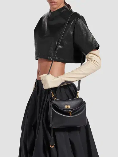Balenciaga Women's Rodeo Top Handlebag - Black | Thumbnail 3 Balenciaga Women's Rodeo Top Handlebag - Black | Thumbnail 3