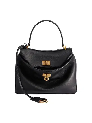 Balenciaga Women's Rodeo Top Handlebag - Black | Thumbnail 1 Balenciaga Women's Rodeo Top Handlebag - Black | Thumbnail 1