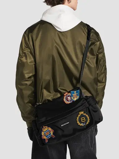 Balenciaga Men's Explorer Multipocket Weekender Bag | Thumbnail 3 Balenciaga Men's Explorer Multipocket Weekender Bag | Thumbnail 3