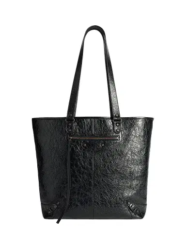 Balenciaga Men's Le City Cabas Tote Bag - Black | Thumbnail 1 Balenciaga Men's Le City Cabas Tote Bag - Black | Thumbnail 1