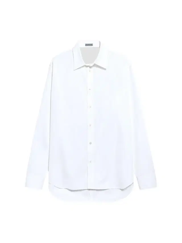Women's Draped Back Shirt - White Women's Draped Back Shirt - White