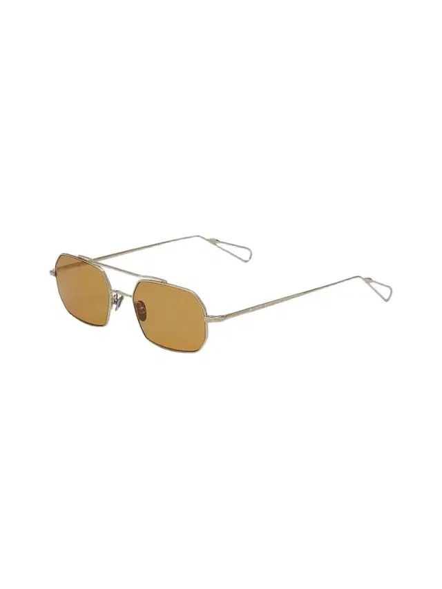 Men's Clovis 52MM Rectangular Sunglasses - Grey Gold Men's Clovis 52MM Rectangular Sunglasses - Grey Gold