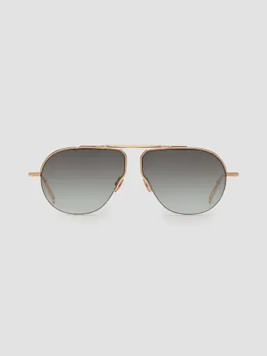 AHLEM Men's Laplace 60MM Aviator Sunglasses - Peony Gold | Thumbnail 2 AHLEM Men's Laplace 60MM Aviator Sunglasses - Peony Gold | Thumbnail 2