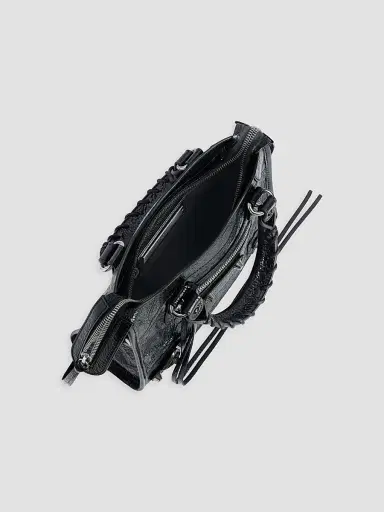 Balenciaga Women's Le City Mini Top Handle Bag - Black | Thumbnail 3 Balenciaga Women's Le City Mini Top Handle Bag - Black | Thumbnail 3